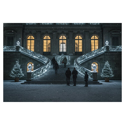 Lichterkette, 3000 Micro-LED, kaltweiß, 60 m 2