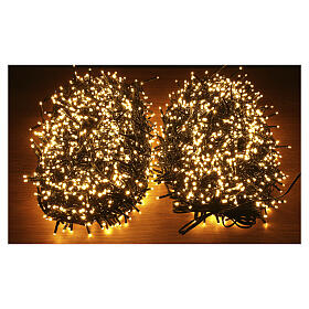 Catena 3000 MICROLED luce calda 60mt int-est