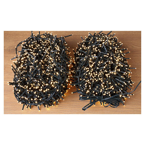 Catena 3000 MICROLED luce calda 60mt int-est 6