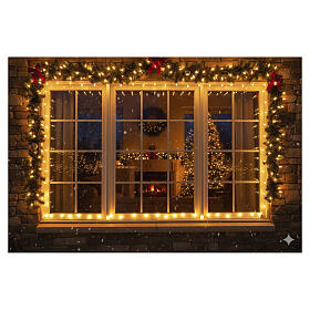 Guirlande lumineuse 180 LEDs opaques changement de couleur 9 m