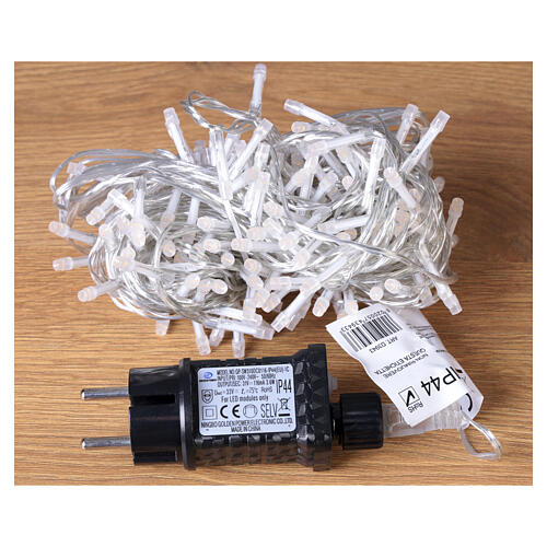 Catena luminosa 180LED opachi cambio colore 9mt 7