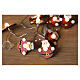 Christmas LED lights with Santa Claus, 10 LEDs, 55 in s3