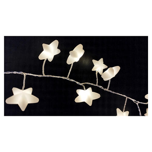 Catena 180 NANOLED Cluster stelline luce calda 3m 3