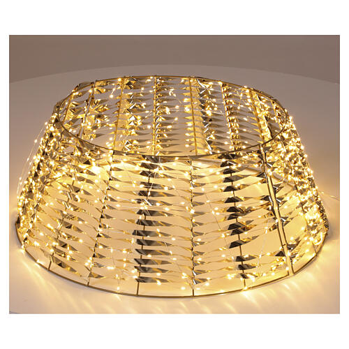 Cubre base para árbol dorado 600 NANOLED D 50-70x30cm 4