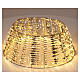 Copri base per albero oro 600 NANOLED D 50-70x30cm s4