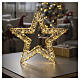 Stella 3D con 400 NANOLED luce calda 40cm  s1
