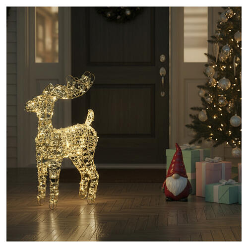 Reindeer with 200 NANOLED balls, 16x4x10 in 1