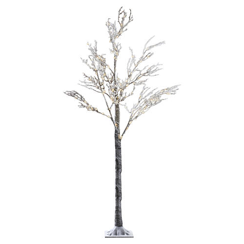 Lichterbaum mit Schnee-Effekt, 120 Nano-LED, 90 cm 4