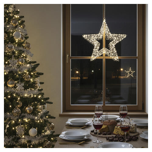 Estrella luces 400 NANOLED en 2D 30cm 3