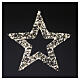Lighted Star 400 NANOLEDS in 2D, 30cm s2