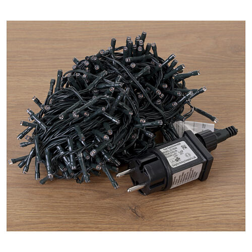 Luces navideñas 300 led color verde juego de luces 7