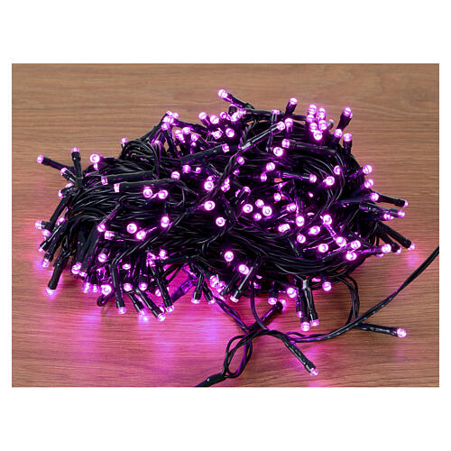 Corrente luminosa 300 LEDs cor-de-rosa para decoração de Natal 5