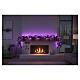 Purple Christmas Lights Chain 300 LEDs s2