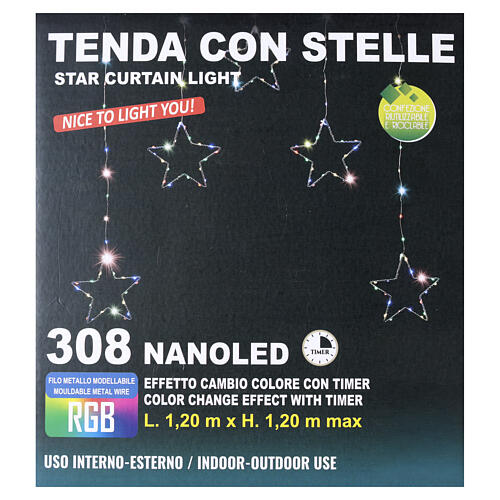 Arco de estrellas luminosas RGB 308 NANOLED 3