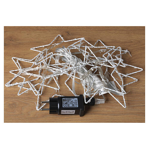 Lichtervorhang „Sternenregen“, 350 Nano-LED, RGB, 360 × 100 cm 9