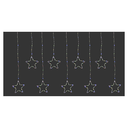 Cortina lluvia de estrellas 350 NANOLED RGB 7