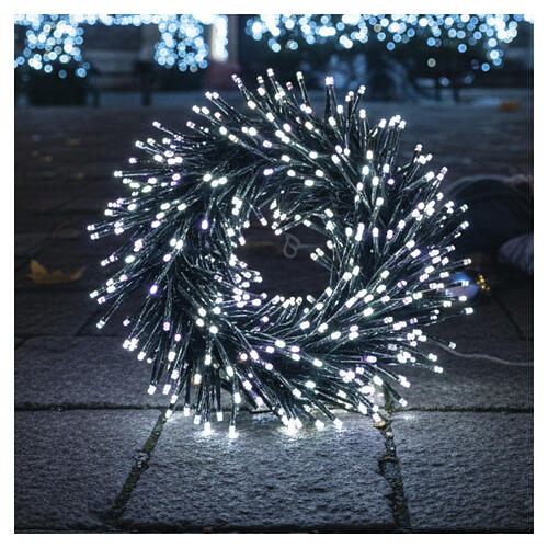 Cadena luminosa navideña 3000 MICROLED luz fría 4