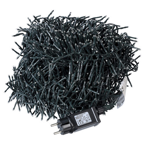 Cadena luminosa navideña 3000 MICROLED luz fría 9