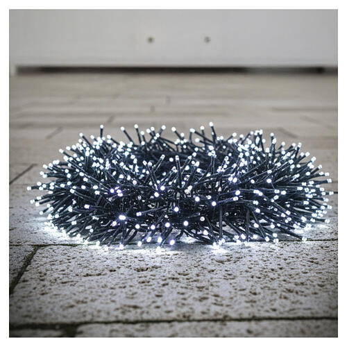 Corrente luminosa natalícia 3000 microLEDs luz fria 6