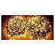 Corrente luminosa 3000 LEDs luz quente de Natal s1