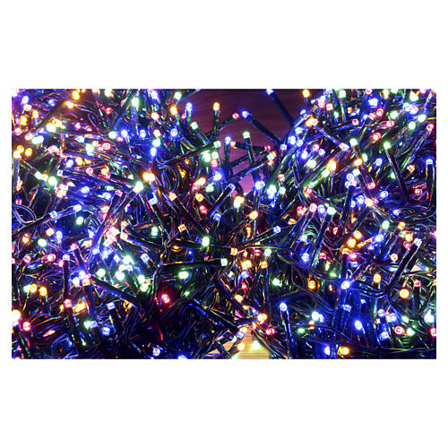 Christmas Cluster light chain, 3000 RGB LEDs 6