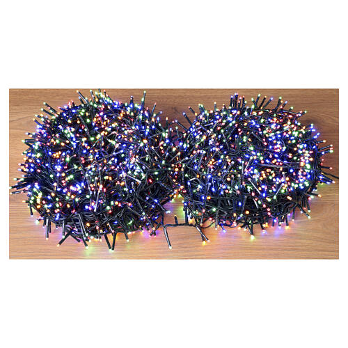 Luzes de Natal aglomeradas 3000 LEDs RGB 8