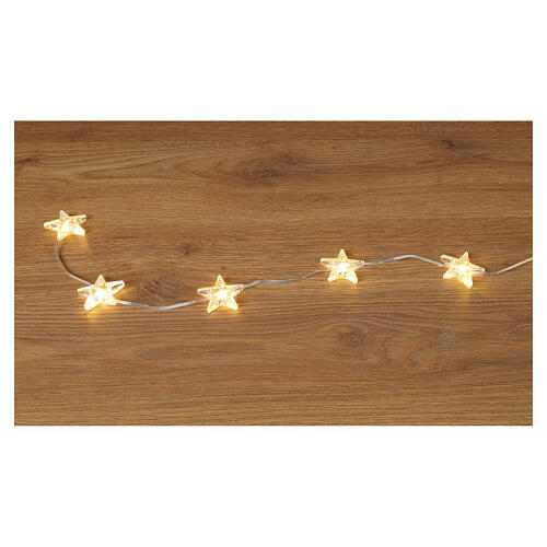 Cortina luminosa con estrellitas 100 NANOLED luz cálida 5