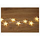 Star string lights 100 NANOLEDs warm light s1