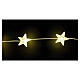 Star string lights 100 NANOLEDs warm light s4