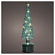 Indoor LED tree with 15 micro LEDs, warm white, 14 in s1
