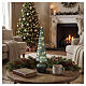 LED tree with 20 warm white micro LEDs for indoor use, 16 in, glass s2