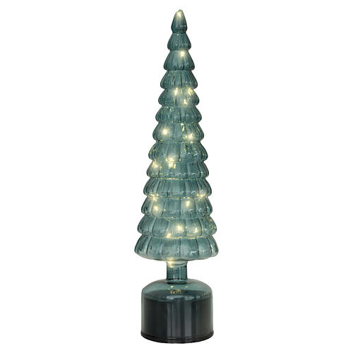 Arbre lumineux 20 micro LEDs lumière blanc chaud 40 cm pour intérieur 1