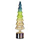 Albero natalizio luminoso 20 micro LED luce calda 40 cm per interno s3