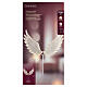 Fabric angel wings 1064 LEDs warm white 164 cm indoor use s5