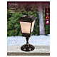 Lanterne lumineuse int/ext 95 LEDs blanc chaud effet flamme 60x25x25 cm s4