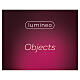 Bougie lumineuse LED rouge nœud doré lumière chaude effet flamme 45x20x15 cm s6
