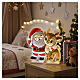 Infinity Lights Santa Claus and reindeer, 504 multicolour LEDs, 22x18 in, for indoor use s2
