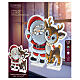 Infinity Lights Santa Claus and Reindeer, 504 multicolored LEDs, 55x45 cm, indoor use s4
