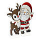 Infinity Lights Santa Claus and Reindeer, 504 multicolored LEDs, 55x45 cm, indoor use s6