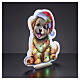 Infinity Lights Christmas puppy, 375 multicolour LEDs, 16x14 in, for indoor use s4