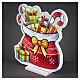 Saco de presentes de Natal Infinity Lights 453 LEDs multicoloridos 55x55 cm para interiores s1