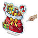 Infinity Lights Christmas Gift Sack, 453 multicolored LEDs, 55x55 cm, indoor use s5