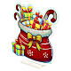 Infinity Lights Christmas Gift Sack, 453 multicolored LEDs, 55x55 cm, indoor use s6