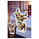 Infinity Lights Christmas reindeer, 273 multicolour LEDs, 22x14 in, for indoor use s4