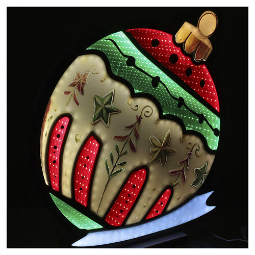Bolinha de Natal Infinity Lights 369 LEDs multicores 50x45 cm para interior 4