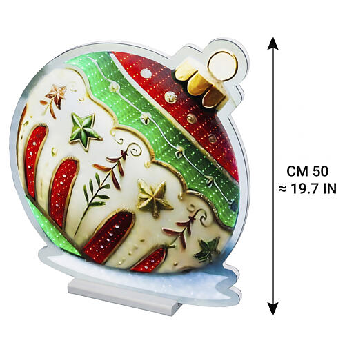 Infinity Lights Christmas Tree Ornament Multicolor 369 LEDs, 50x45 cm for indoors 3