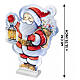 Infinity Lights Santa with lantern, 330 multicolour LEDs, 16x12 in, for indoor use s3