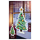 Infinity Lights Christmas tree, 336 multicolour LEDs, 26x16 in, for indoor use s8