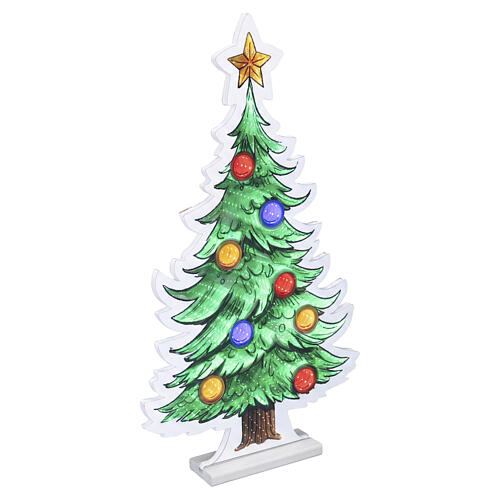 Sapin de Noël Infinity Lights 336 LEDs multicolores 65x40 cm pour intérieur 5