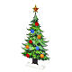 Sapin de Noël Infinity Lights 336 LEDs multicolores 65x40 cm pour intérieur s6